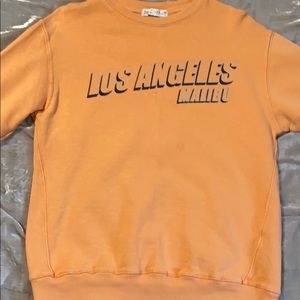 Boys Zara Los Angeles Malibu sweatshirt